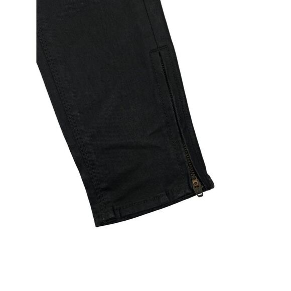Zara Basic Skinny Ankle Zip Jeans in Black - Picture 2 of 5